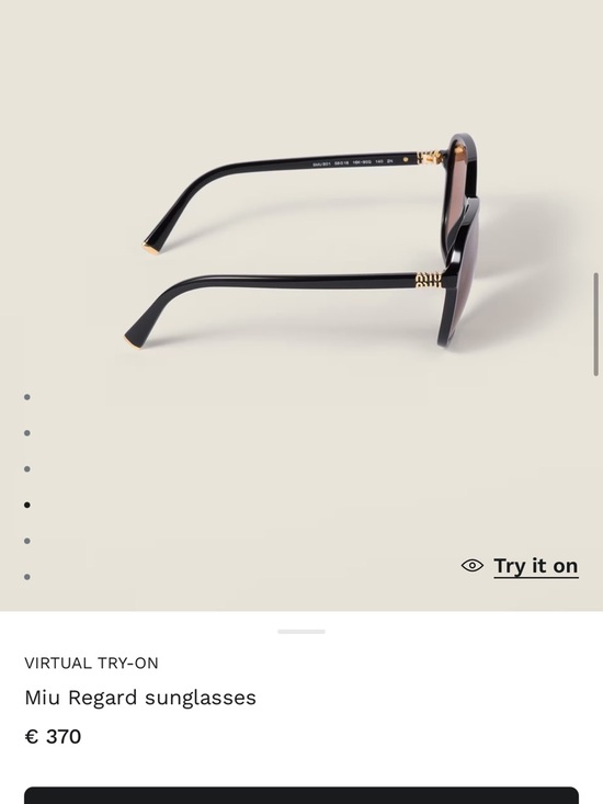 Miu Miu Regard Sunglasses